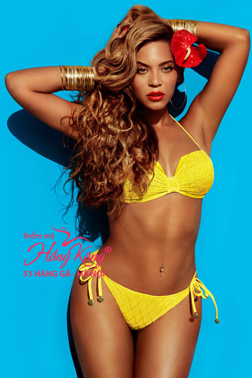 Trong khi đó, Beyoncé từng được tạp chí People của Mỹ phong là người phụ nữ đẹp nhất thế giới với làn da nâu bóng khỏe.