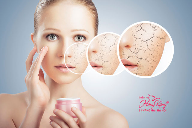 Việc không sử dụng kem dưỡng da sau khi rửa mặt sẽ khiến da khô đi