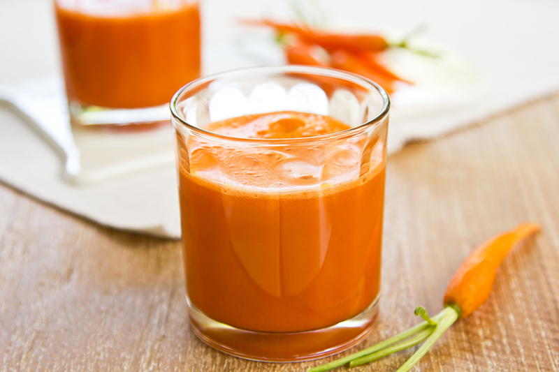 Nước ép cà rốt có thể dùng để trị nám